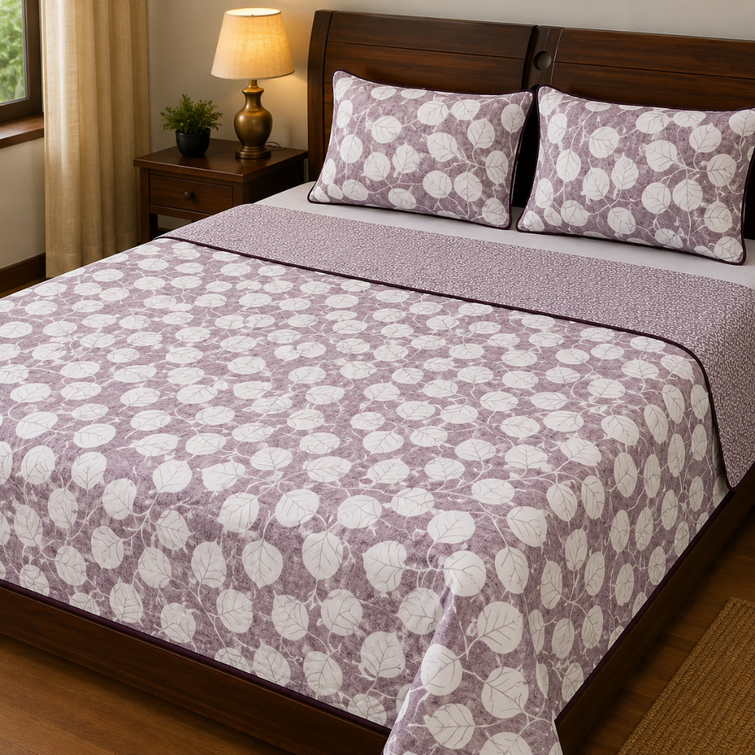 100% Cotton Reversible Double Bed Dohar