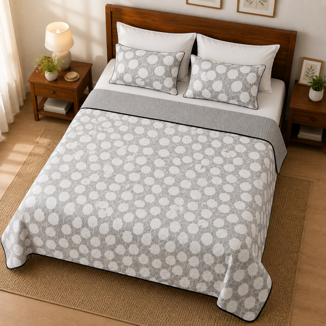100% Cotton Reversible Double Bed Dohar