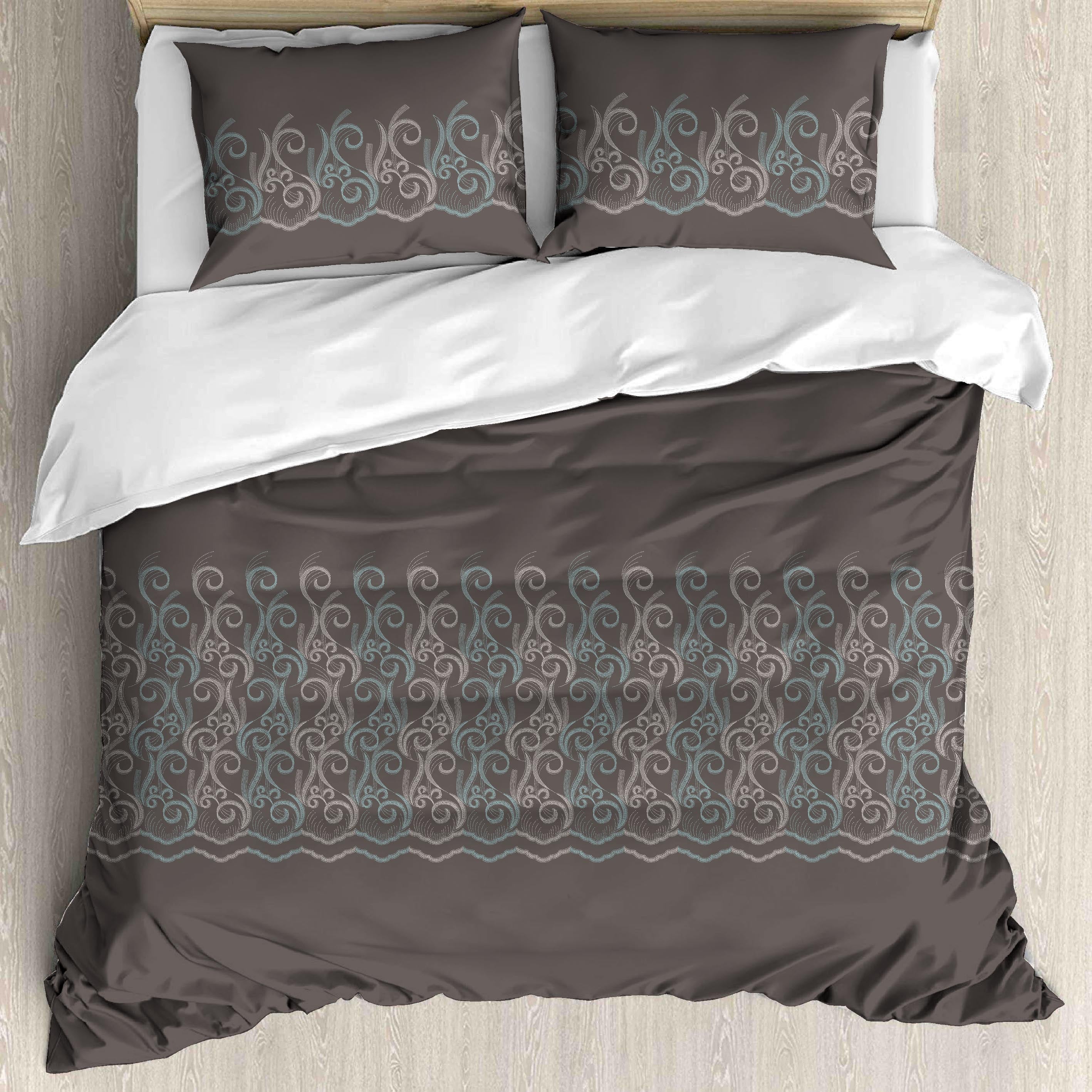 Luxurious Satin Cotton King Size Bedsheet Set - 250 TC (1 Bedsheet + 2 Pillow Covers)