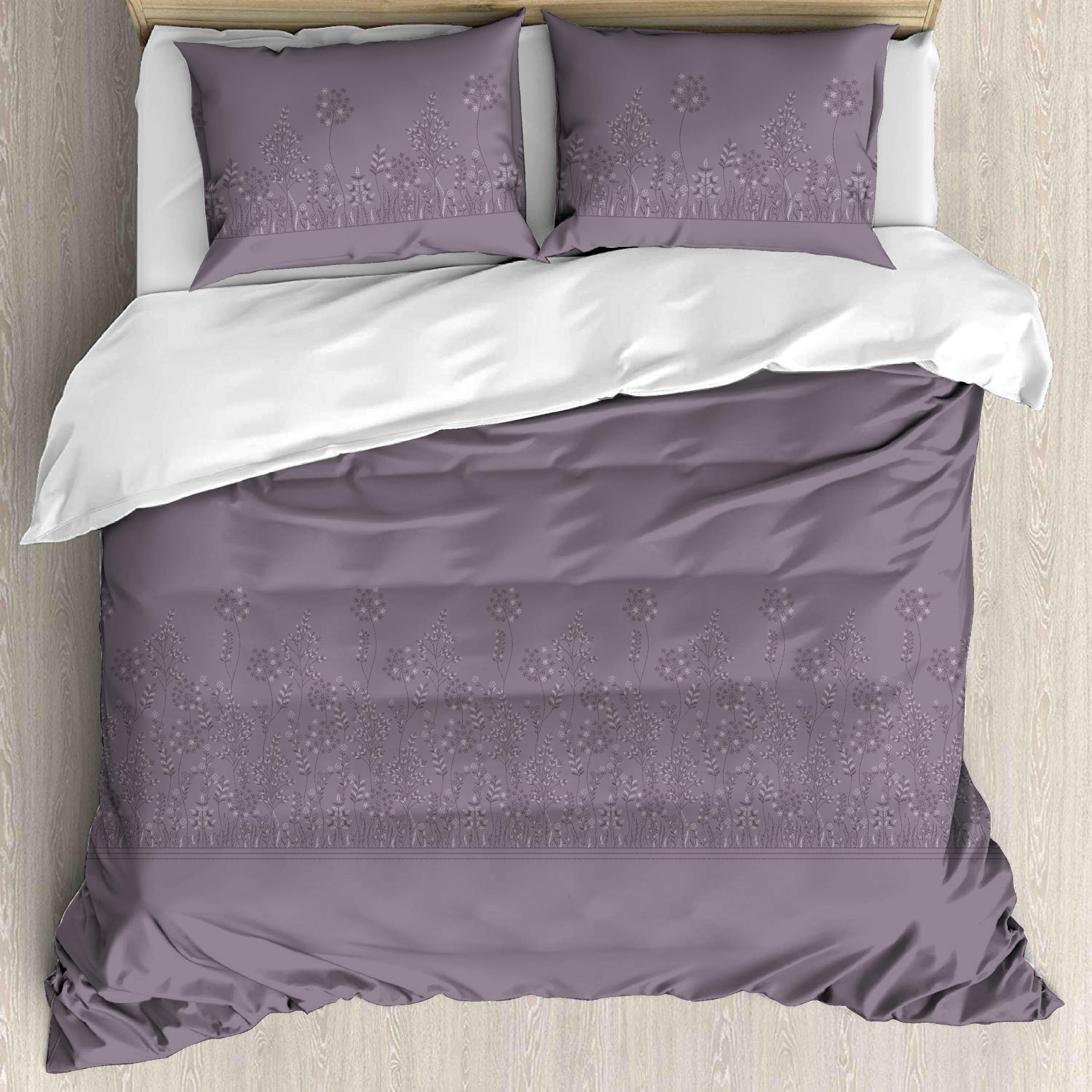 Luxurious Satin Cotton King Size Bedsheet Set - 250 TC (1 Bedsheet + 2 Pillow Covers)