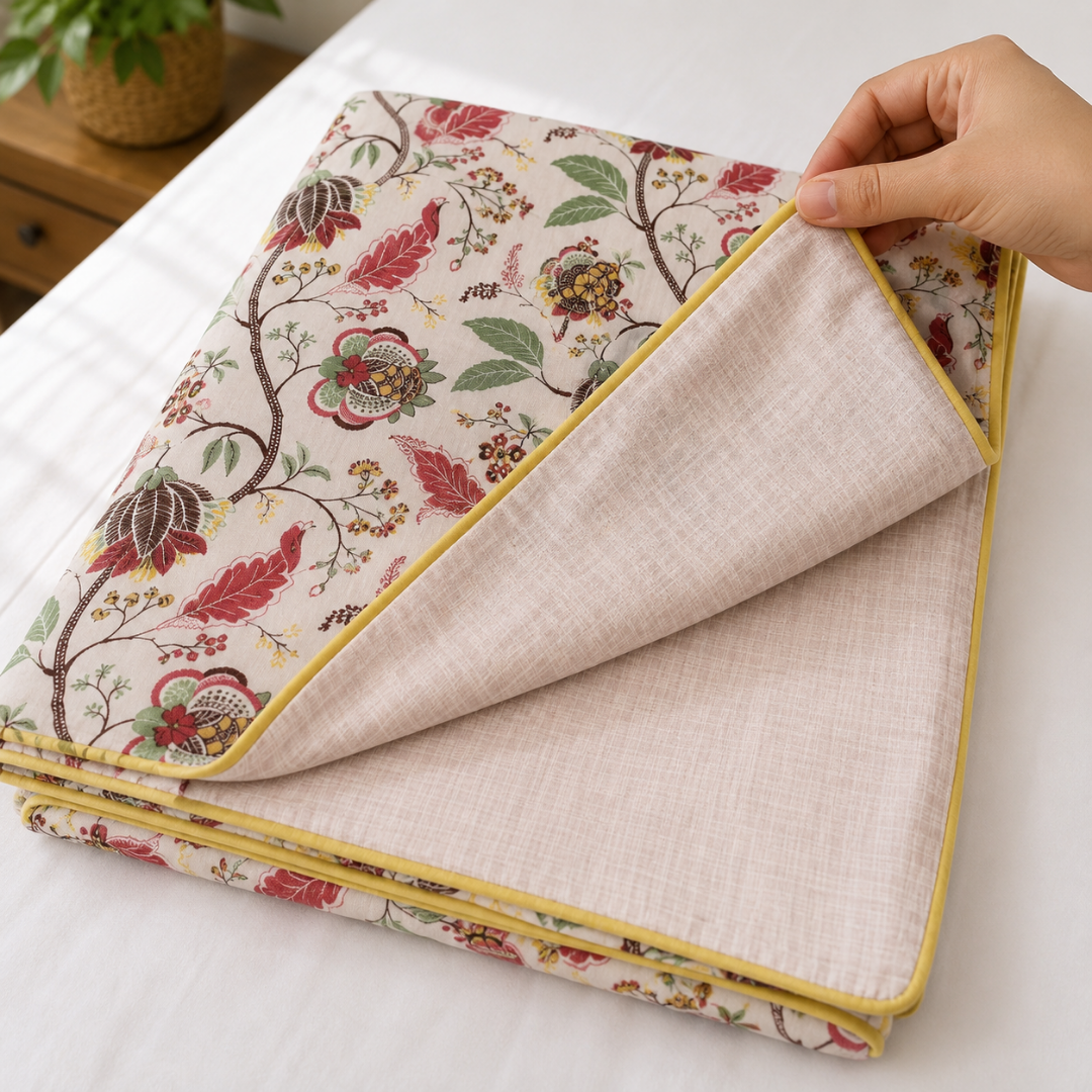 100% Cotton Reversible Double Bed Dohar