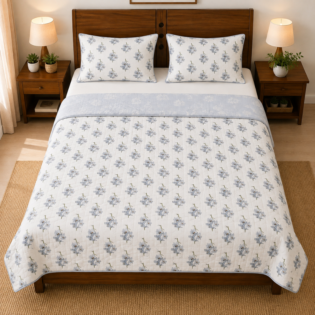 100% Cotton Reversible Double Bed Dohar