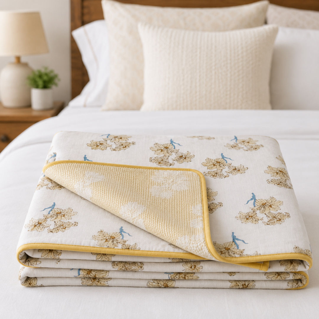 100% Cotton Reversible Double Bed Dohar