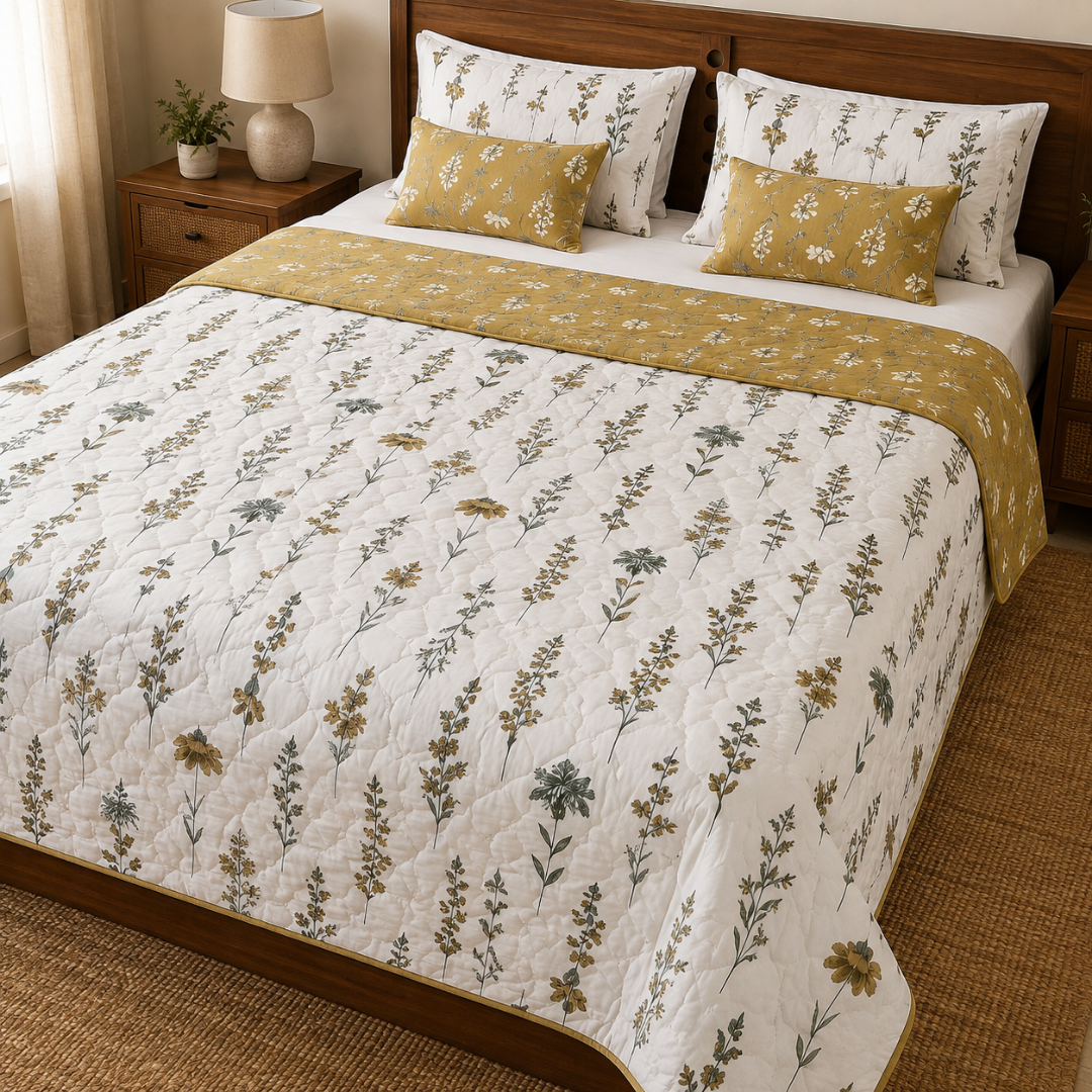 100% Cotton Reversible Double Bed Dohar