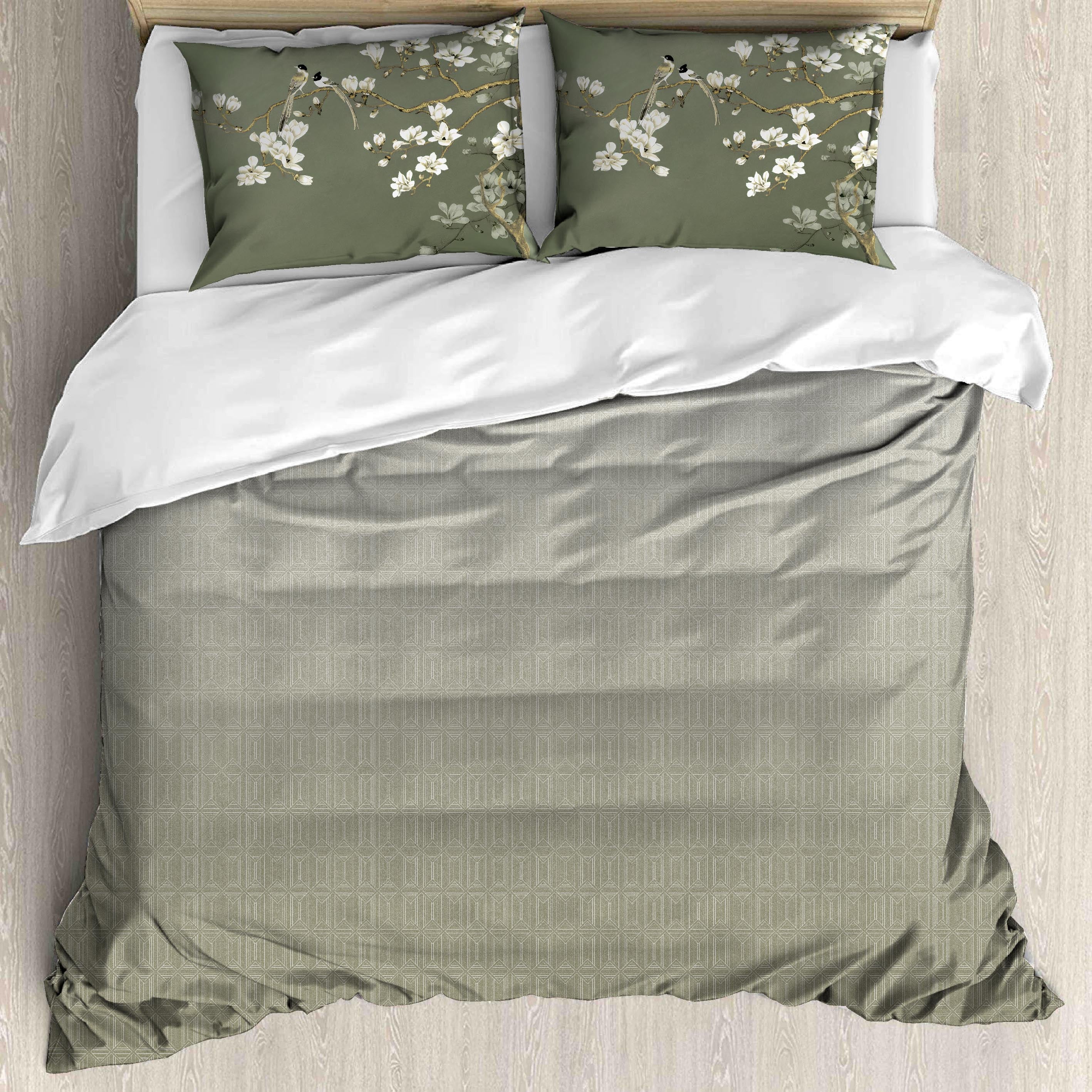 Premium Cotton King Size Bedsheet Set (200TC) with 2 Pillow Covers