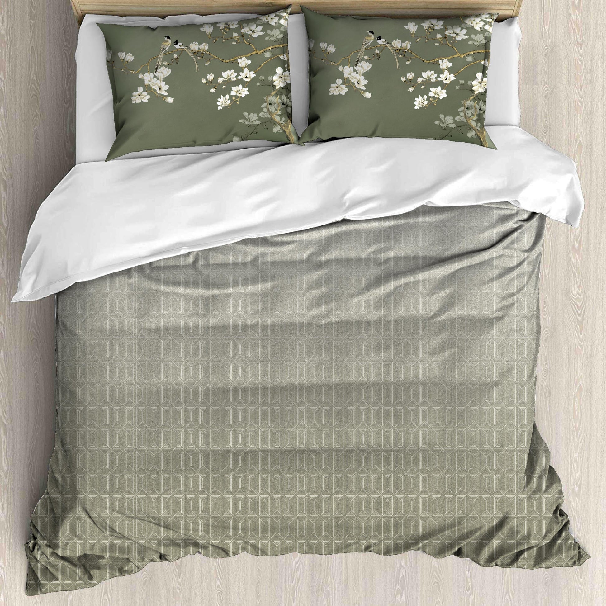Premium Cotton King Size Bedsheet Set (200TC) with 2 Pillow Covers