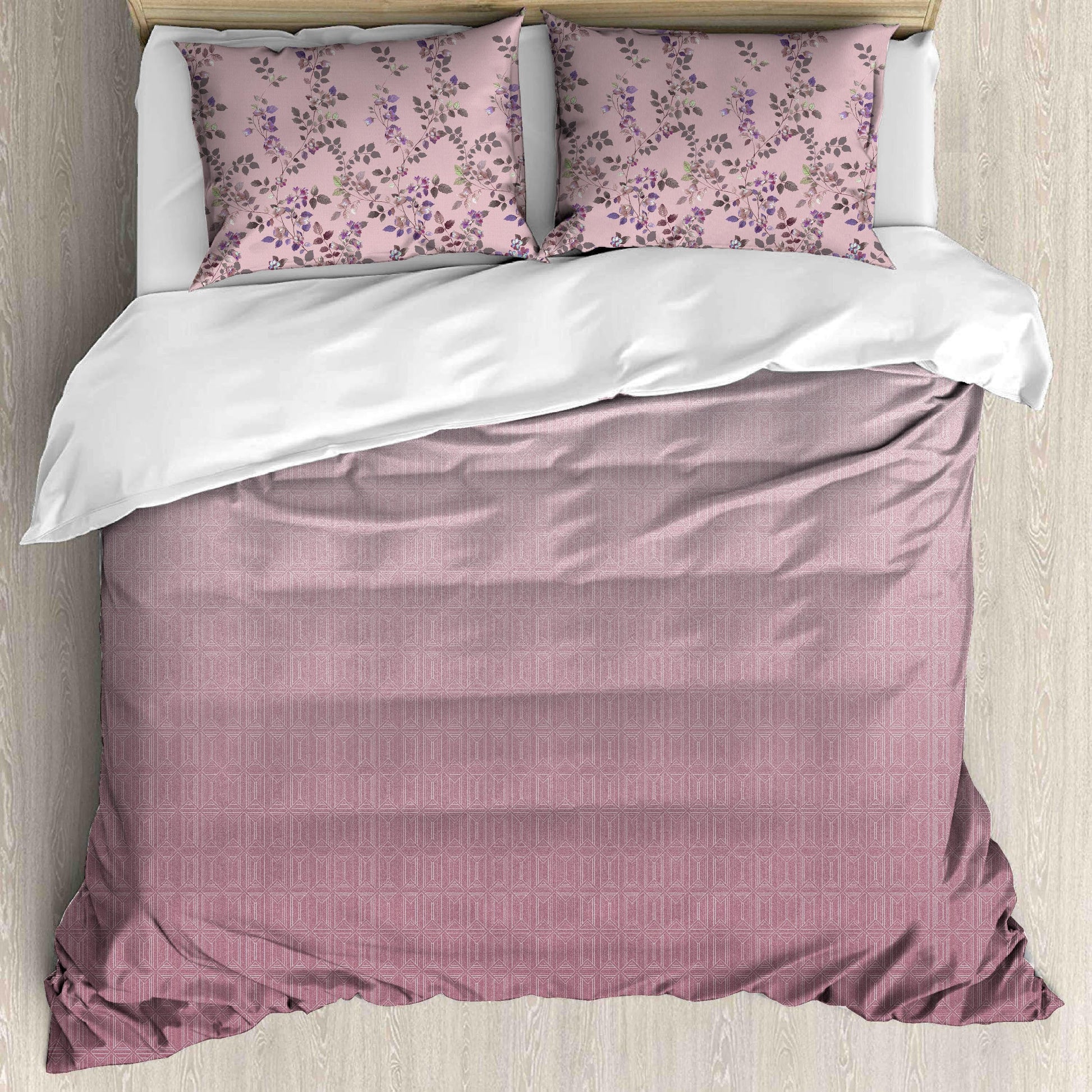 Premium Cotton King Size Bedsheet Set (200TC) with 2 Pillow Covers