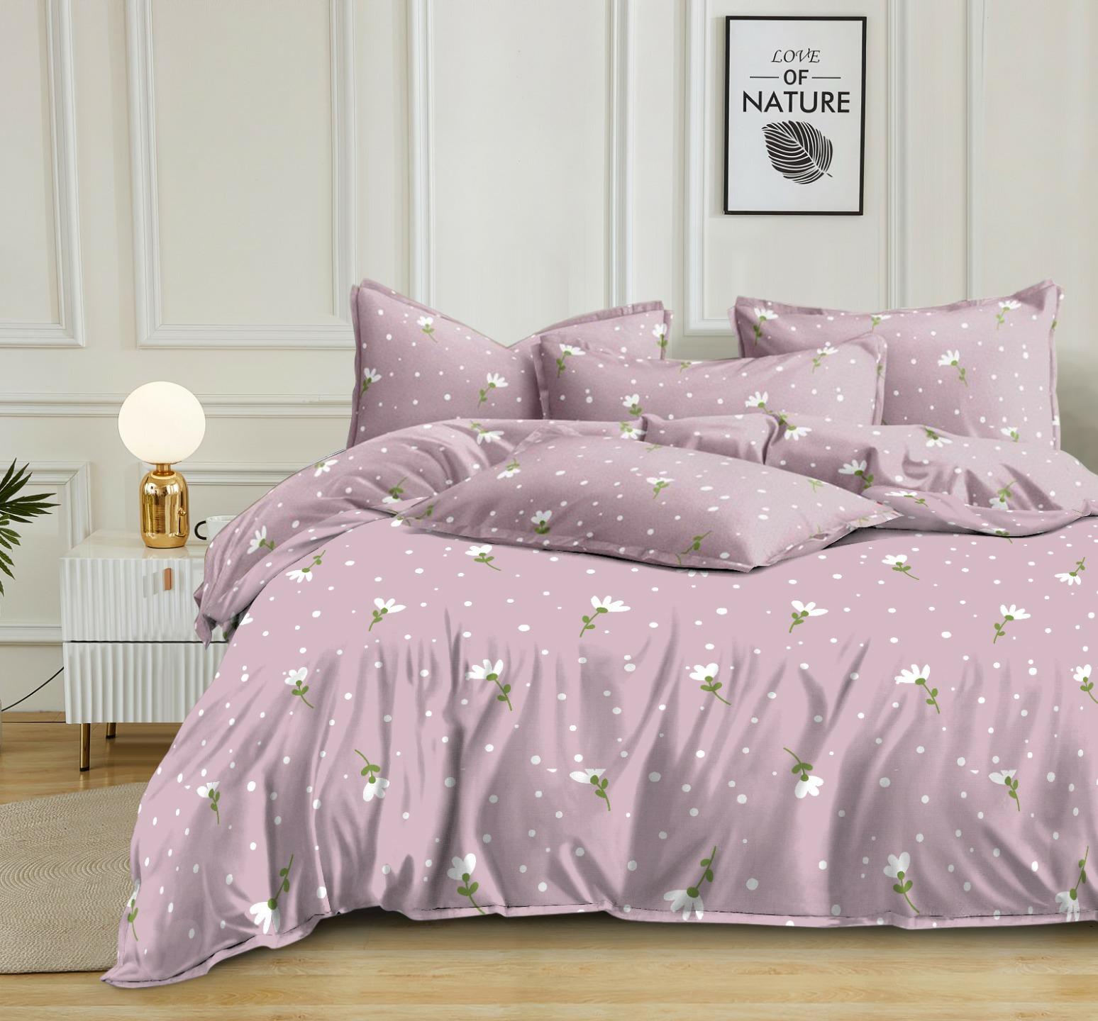 Luxury Micro Fabric Comforter Set – 5 Pieces (King Size)