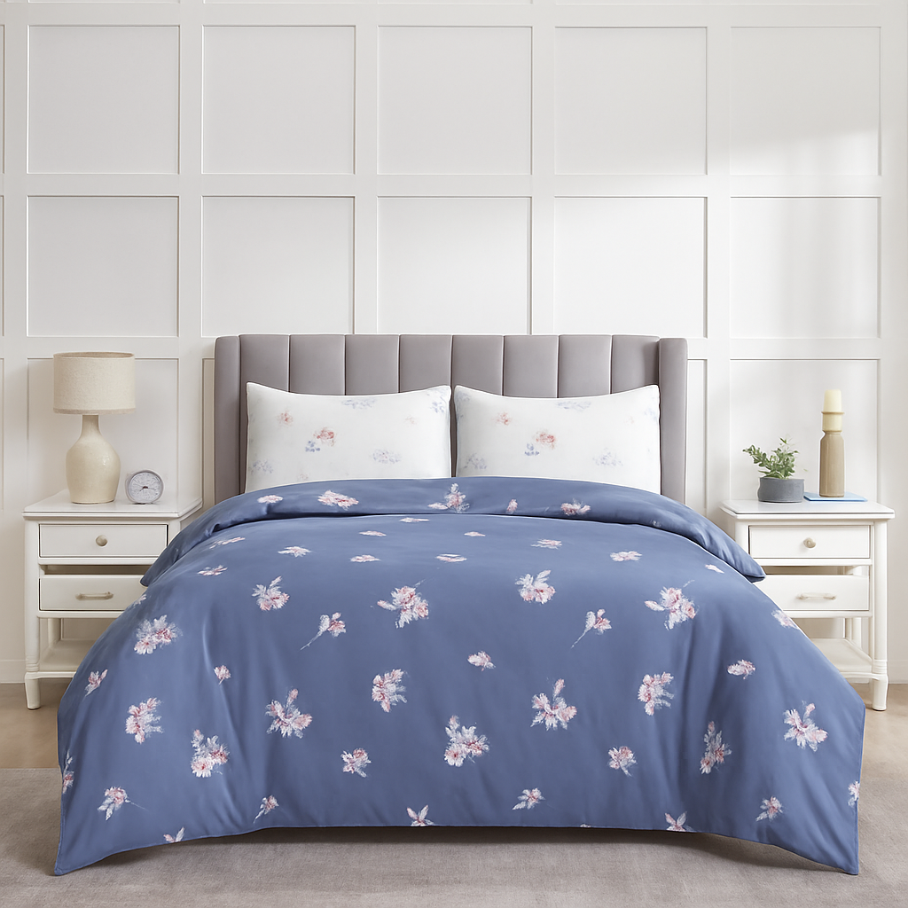 Luxury Micro Fabric Comforter Set – 4 Pieces