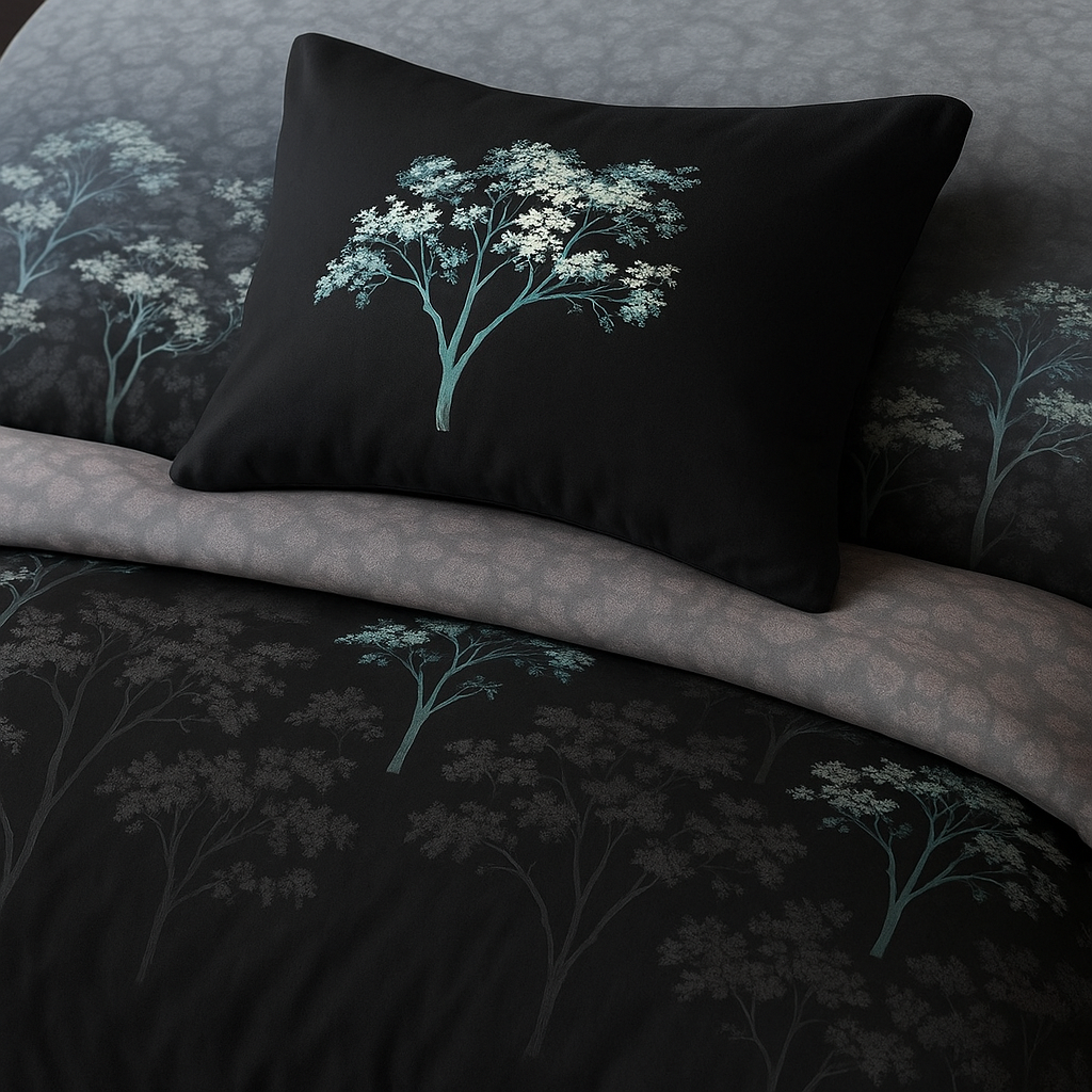 Luxury Cotton 200TC King Size Double Bedsheet with 2 Pillow Covers – 2.75 x 2.75 m