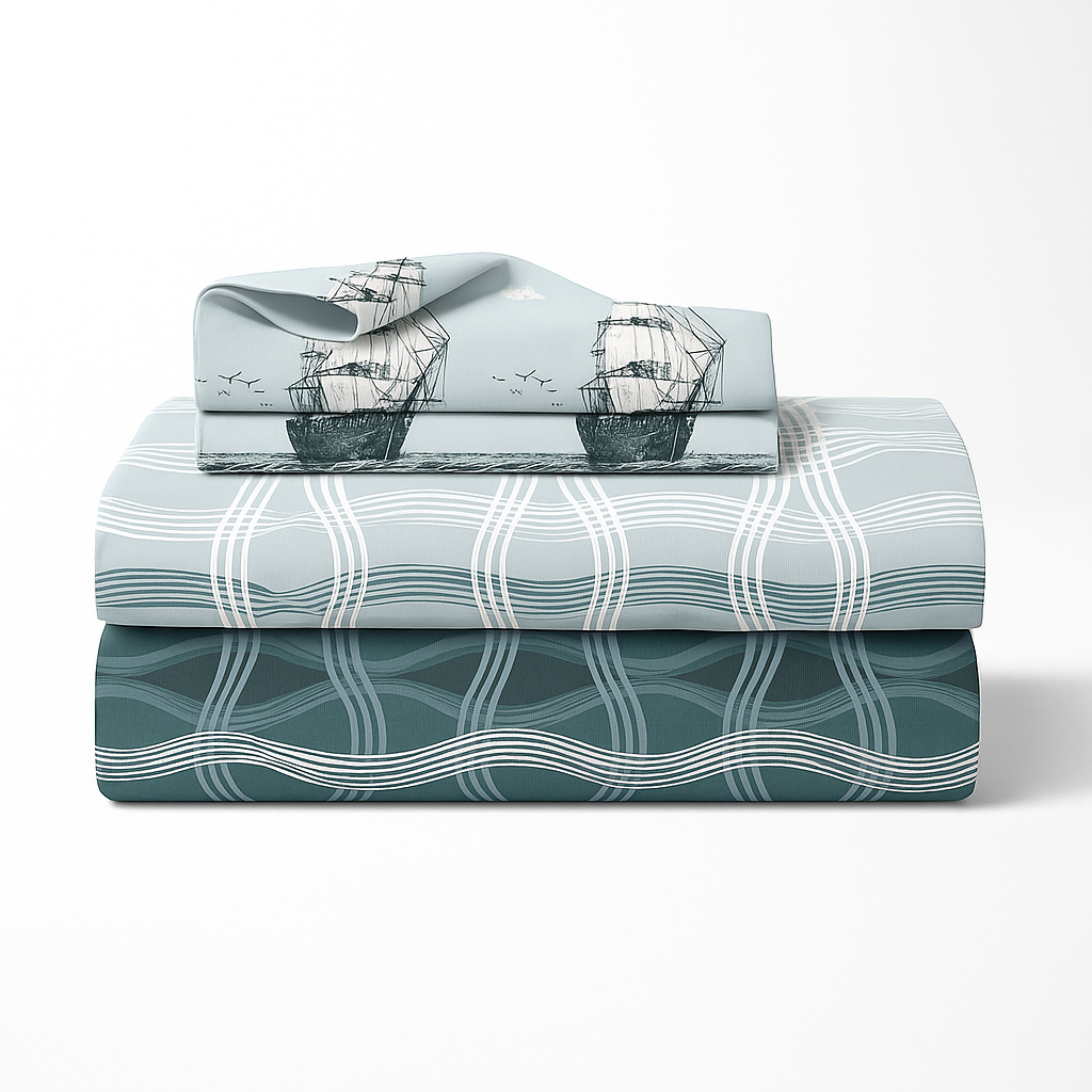 Premium Cotton King Size Bedsheet with 2 Pillow Covers – 180 TC (2.75m x 2.75m)