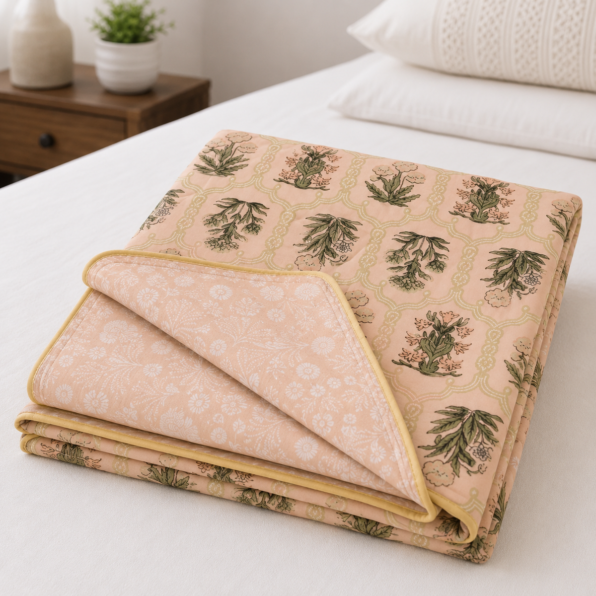 100% Cotton Reversible Double Bed Dohar