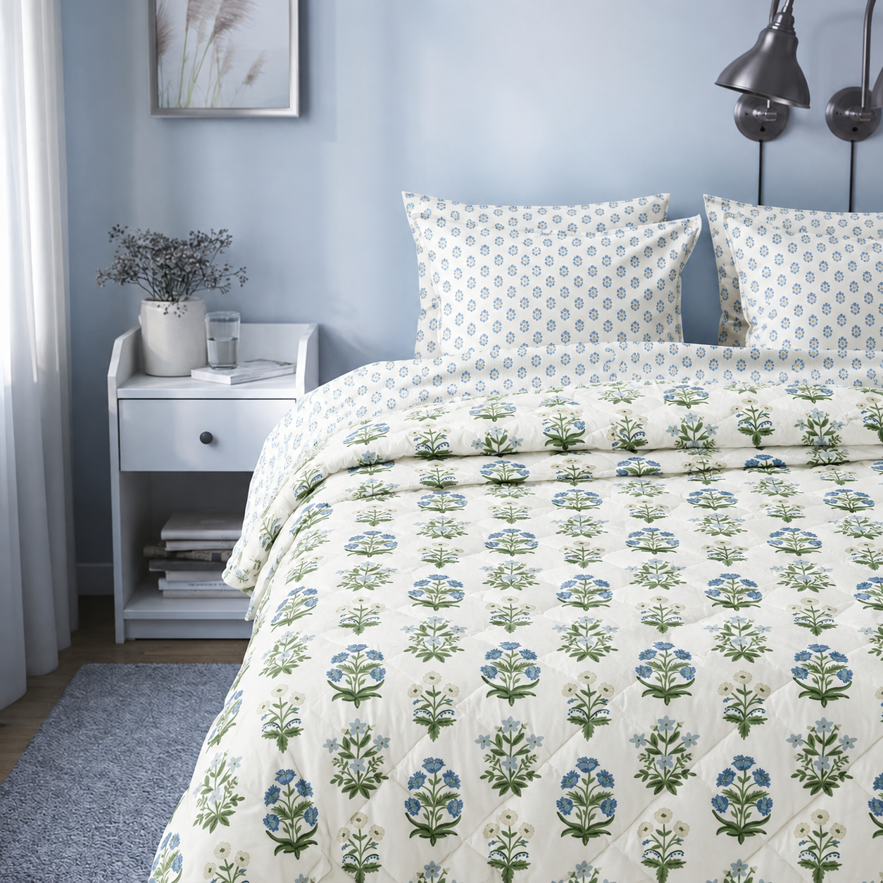 Modern Luxury Comforter Set – Stylish & Comfortable 4-Piece Set