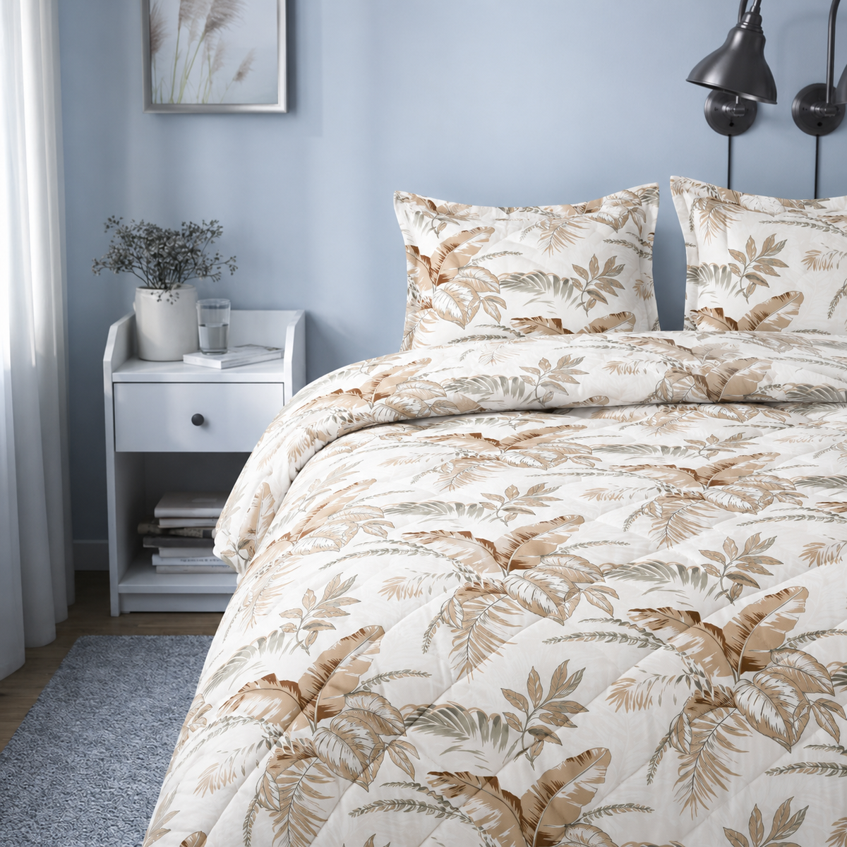 Elegant Designer Comforter Set 4 Piece Luxury Bedroom Ensemble