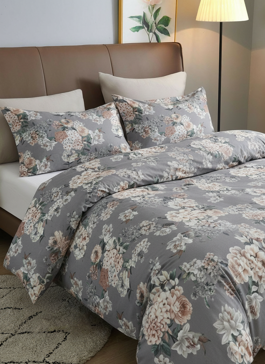 Soft & Cozy 4-Piece Bedding Set – Microfiber Comforter Collection