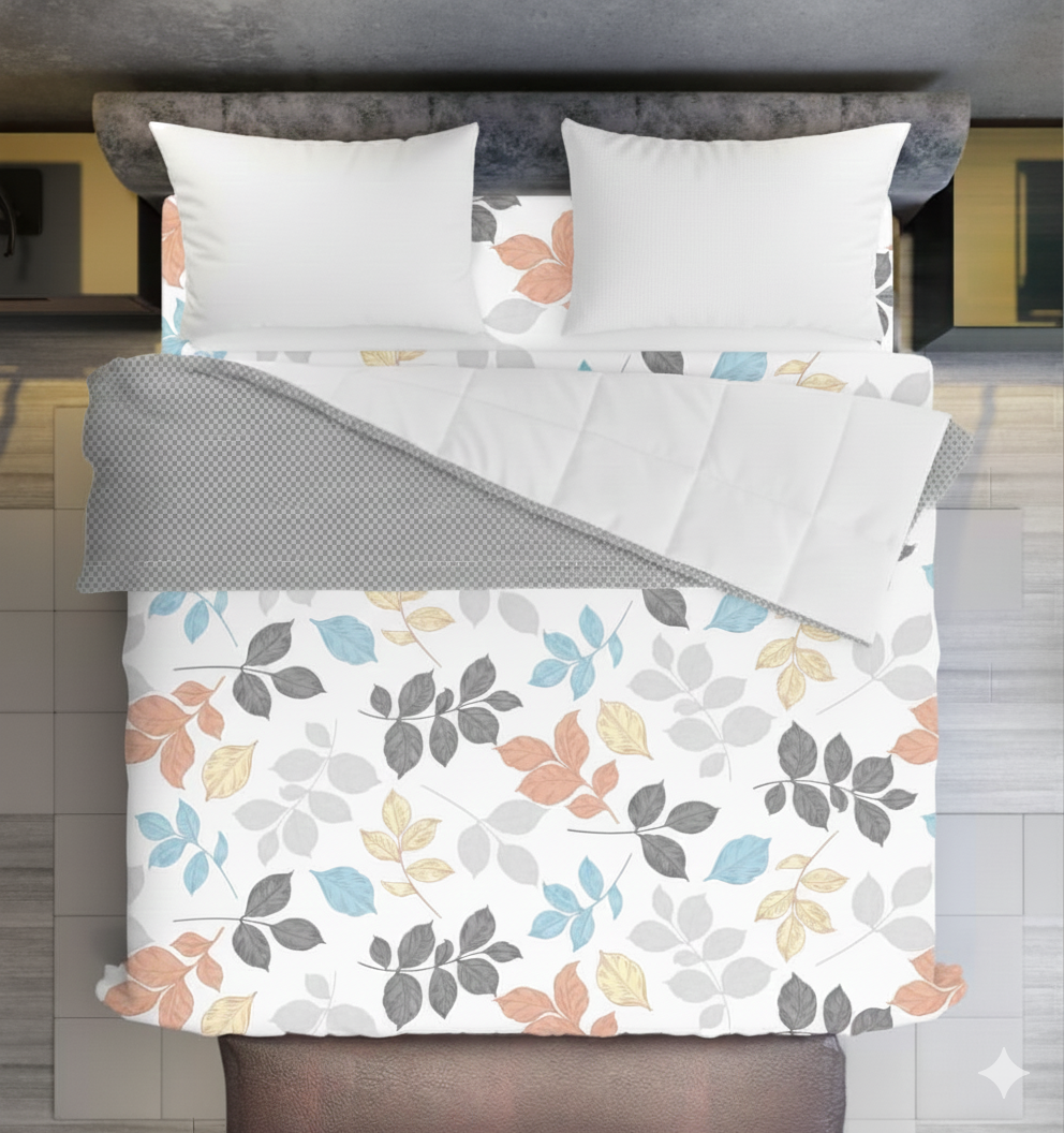 Premium Ultrasonic Microfiber Double Bed Comforter