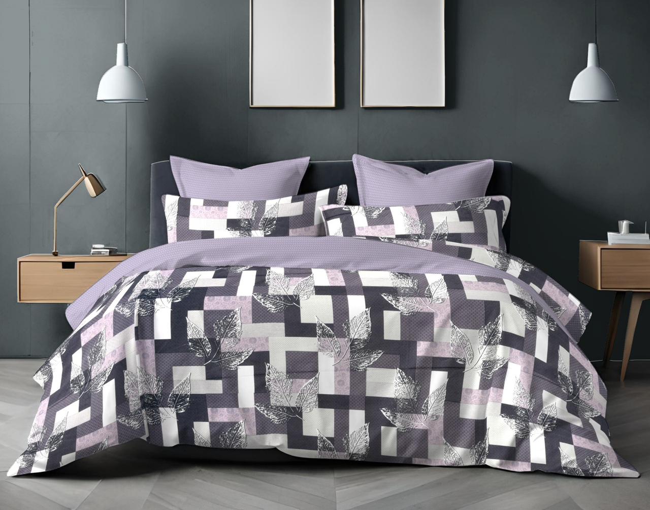 Cotton Single Bed Bedsheet Set with 2 Pillow Covers – 120 TC (1.48x2.25m)