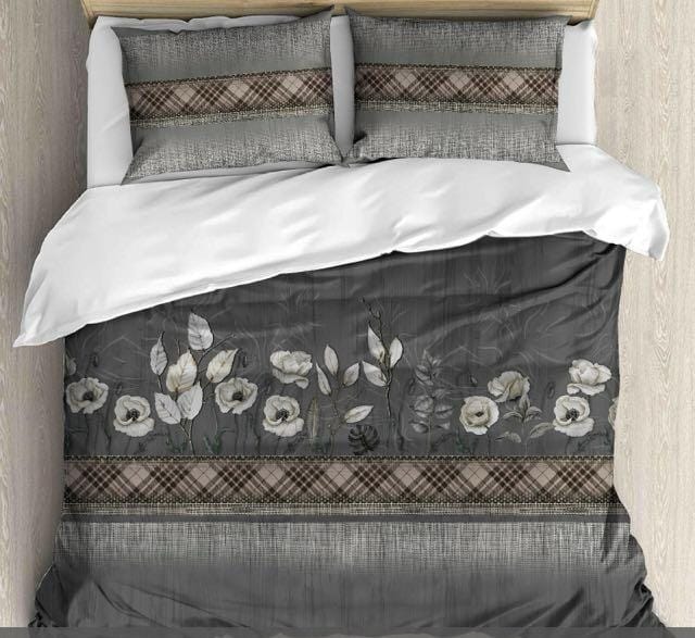 Luxurious Satin Cotton King Size Bedsheet Set – 350 TC (2.75x2.75m) with 2 Pillow Covers