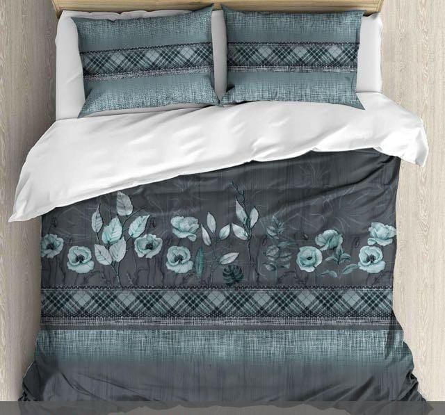 Luxurious Satin Cotton King Size Bedsheet Set – 350 TC (2.75x2.75m) with 2 Pillow Covers