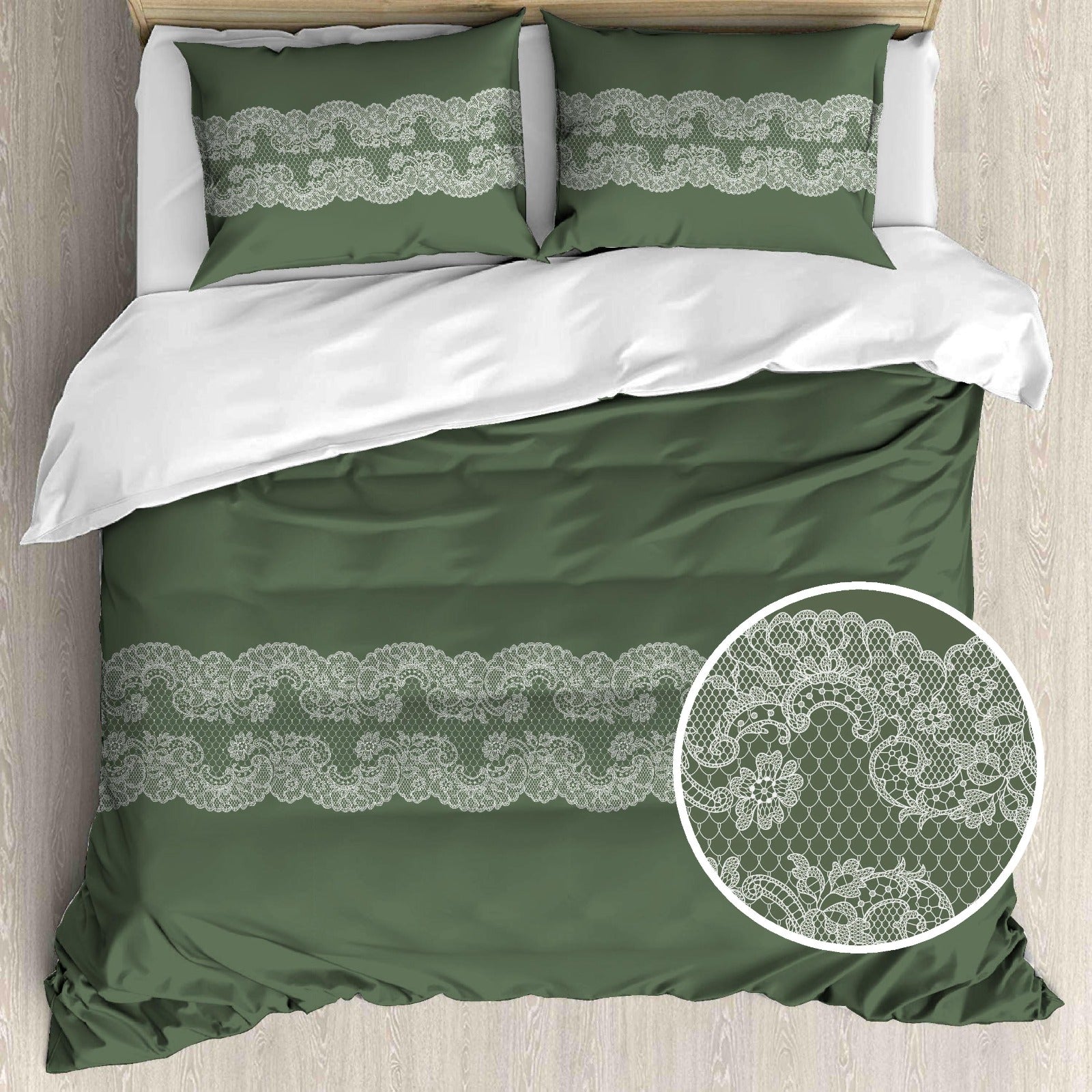Luxury Satin Cotton King Size Bedsheet with 2 Pillow Covers – 210 TC (2.75m x 2.75m)