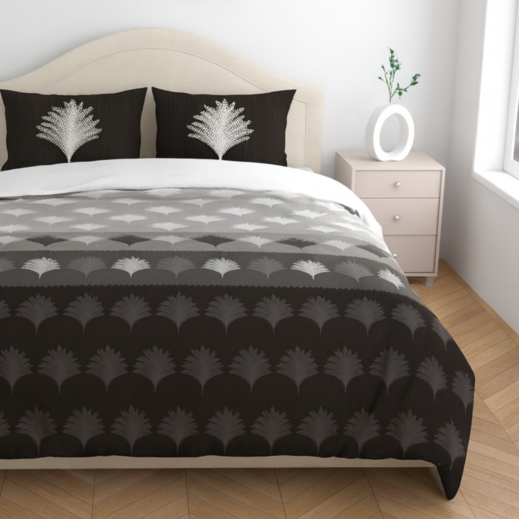 Premium Cotton King Size Bedsheet with 2 Pillow Covers – 180 TC (2.75m x 2.75m)