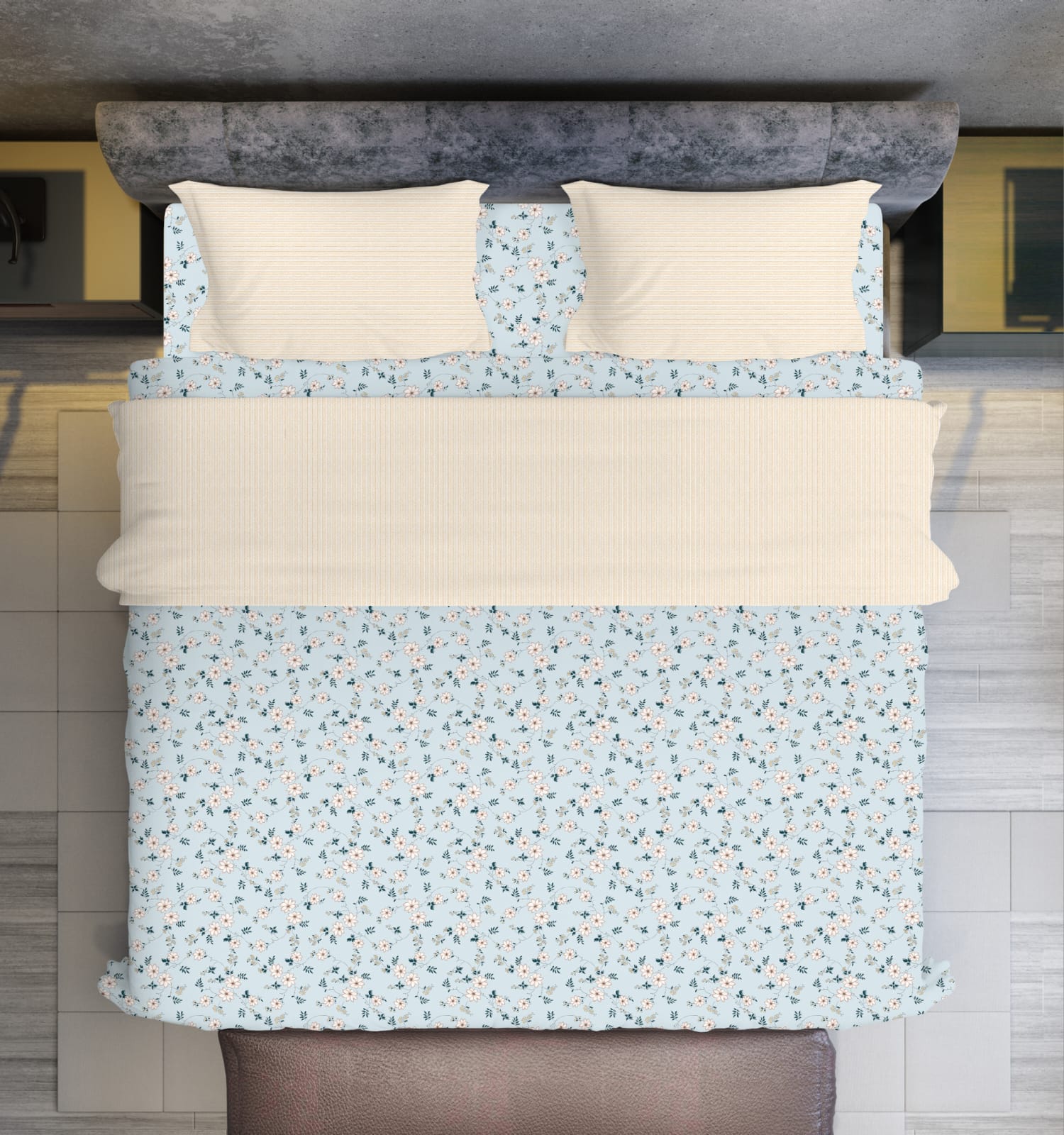 Luxury 110 GSM Double Bed Comforter – Ultrasonic Microfiber