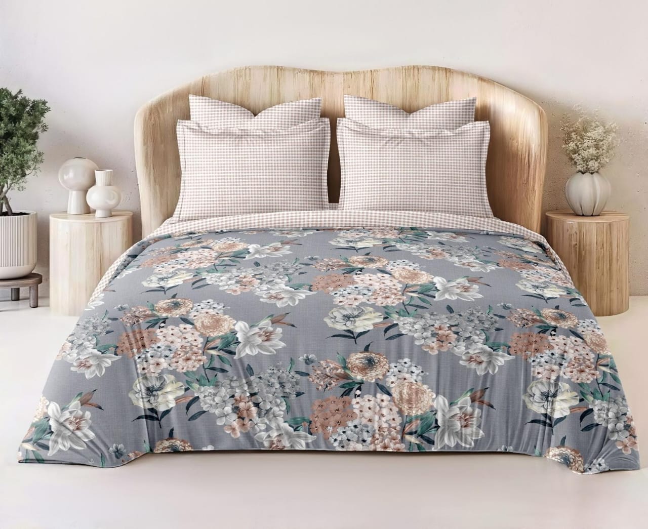 Soft & Cozy 4-Piece Bedding Set – Microfiber Comforter Collection