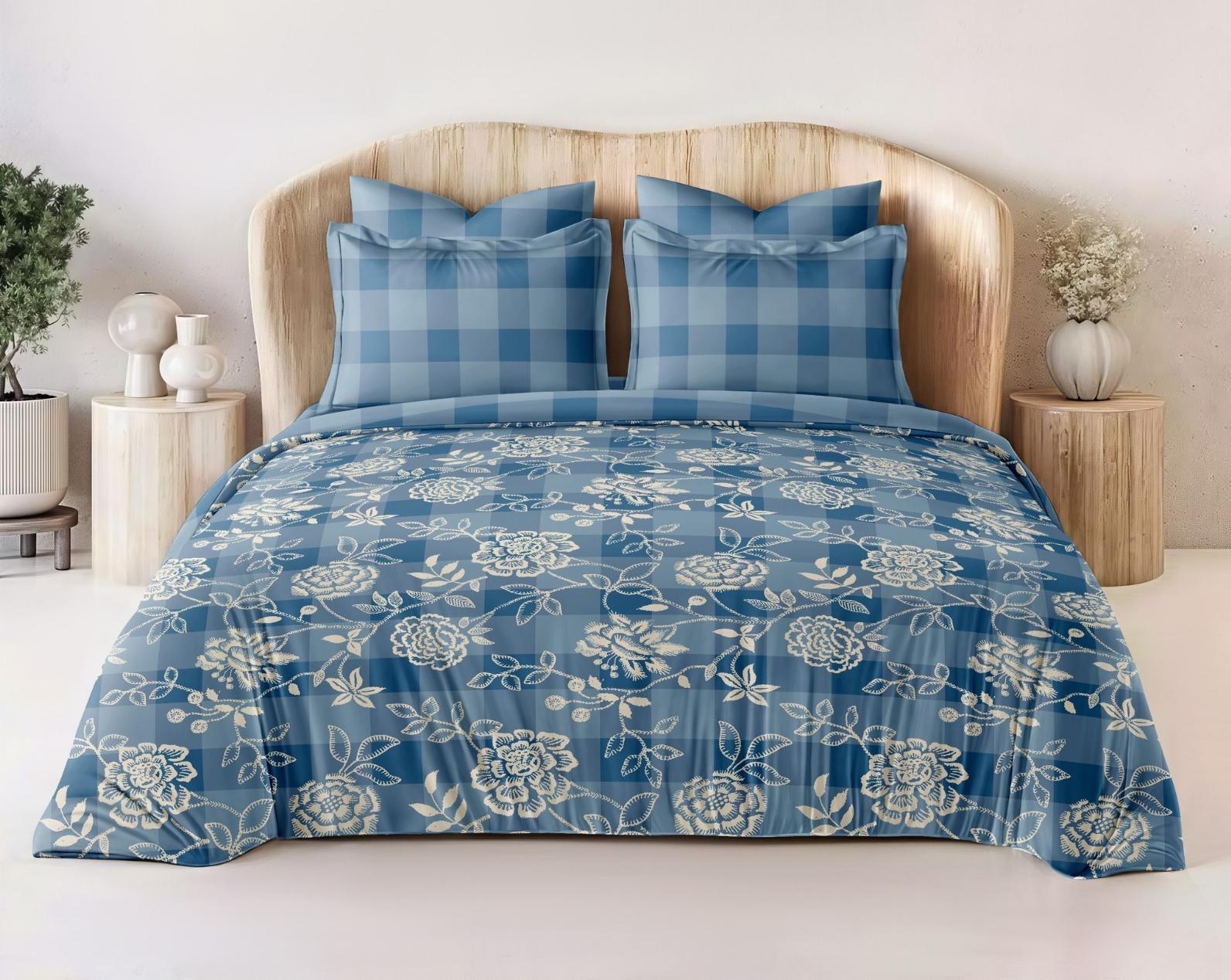 Elegant Designer Comforter Set (4 Pieces) Soft & Stylish Bedding
