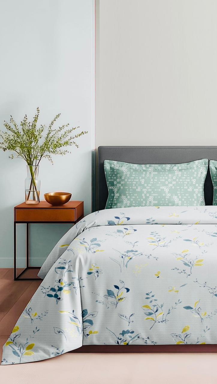 Elegant Cotton King Bedsheet Set with 2 Pillow Covers – 180 TC Premium Fabric