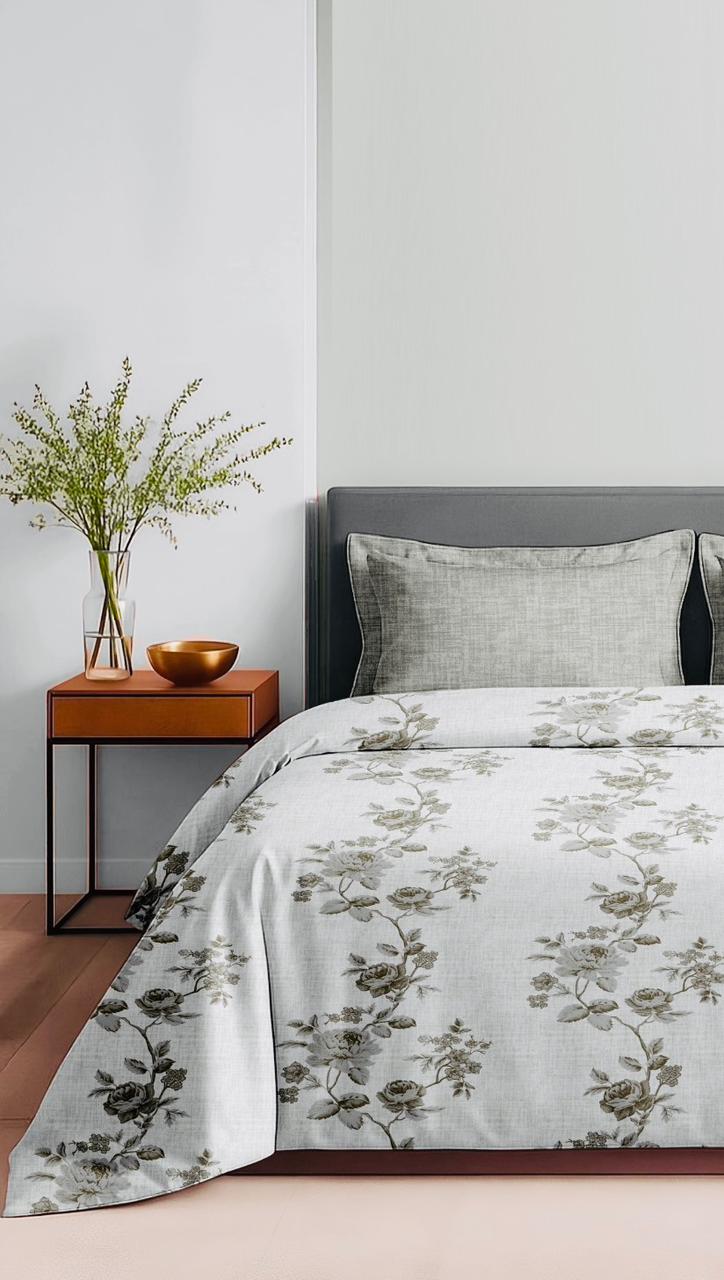 Soft & Breathable Cotton King Bedsheet Set – 180 TC, 2.75 x 2.75 m