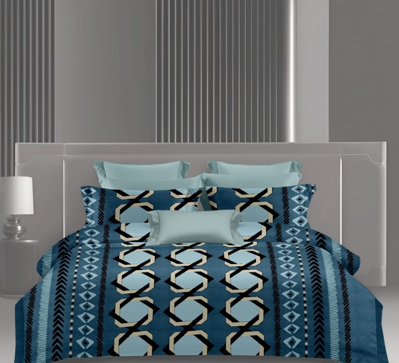 Cotton King Bedsheet with 2 Pillow Covers