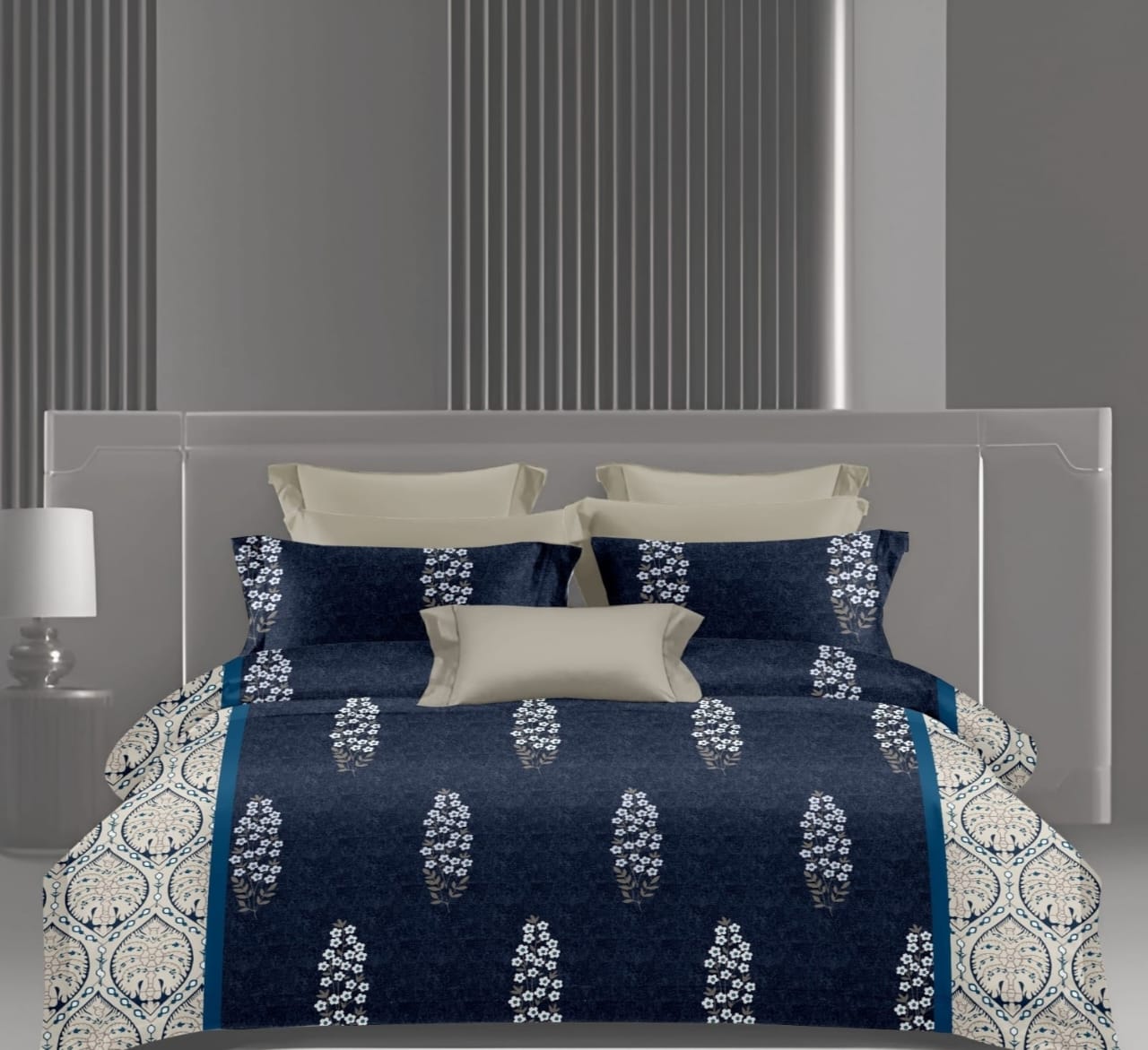 Soft Cotton King Size Double Bedsheet