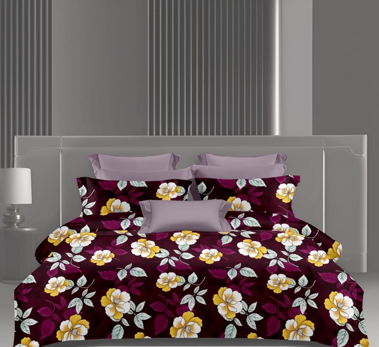 Soft Breathable Cotton King Size Bedsheet