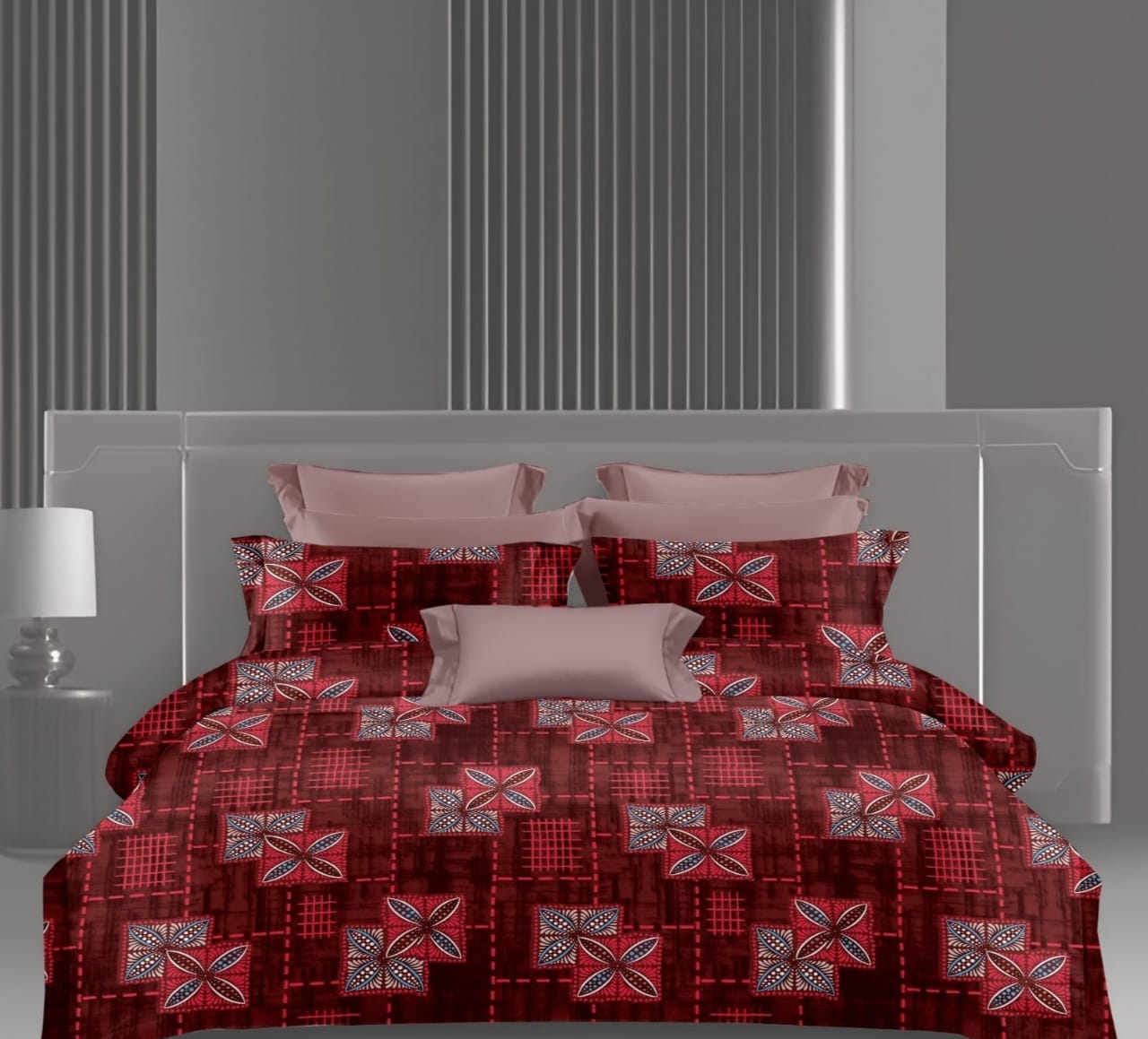 180 TC Cotton King Size Bedsheet Set