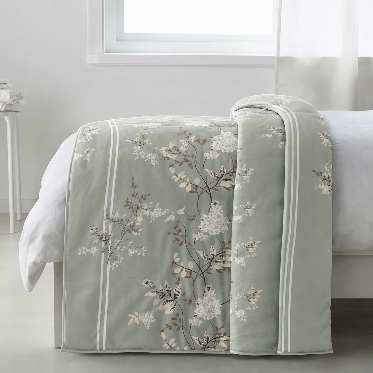 Premium 4 Piece Designer Comforter Set for Modern Bedrooms